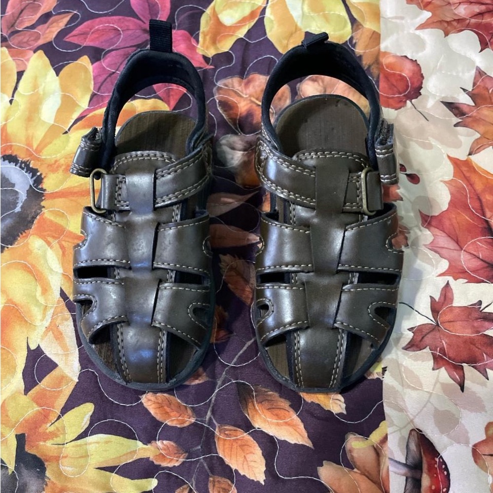 Brown Leather Sandals